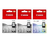 2 x Canon pG - 512/1 x cL 513 original-canon-pour canon pixma mP pixma mP 240, 250, 260, pixma mP pixma mP pixma mP 270 480, 490, pixma mP pixma mX 320, pixma mX 330