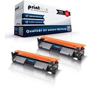 2 x Cartouches Compatibles pour HP Laserjet Pro M 130 MFP, Laserjet Pro M 130 NW, Laserjet Pro M 130 Series cf217 A cf217 a 17 A CF 217 a black noir - Office Print série