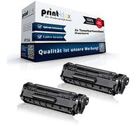 2 x Cartouches Toner Compatible pour HP Laserjet Pro Mfp M126 NW MFP M127 FN MFP M127 FP MFP M127 Noir série FW MFP M128 FN cf283 CF 283 A Lot de 2 - Imprimé Plus Series