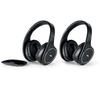Meliconi - Kit de 2 Casques TV Digital Duo HP Easy Digital - sans Fil avec Base émettrice compacte - Autonomie 8h - Portée 100m