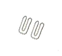 2 x chaîne 35cm / 1 1mm / 3/8"" / 52 MLN pour Greenworks GD40CS15 GD40CS15K GD24X2CS36 48V tronçonneuse