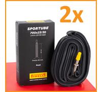 2 x CHAMBRES À AIR PIRELLI 700c 700x23/30c VÉLO DE COURSE GRAVEL 28" 28 VÉLO