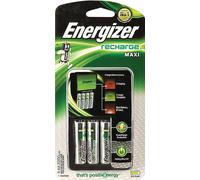 2 x chargeur Energizer Maxi avec 4 x batterie AA 2000 mAh Accu Recharge Maxi