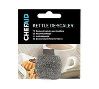 2 x Chef Aid Donut Bouilloire détartrant en Acier Inoxydable, Argent