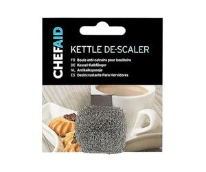 2 x Chef Aid Donut Bouilloire détartrant en Acier Inoxydable, Argent