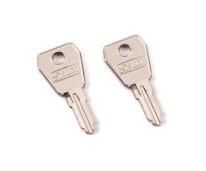 2 x Clé pour casier, bureau, boîte aux lettres EuroLocks - Code 975