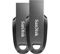 2 x Clé USB SanDisk Ultra Curve 32Go USB 3.2 Gen1 100MB/s SDCZ550-032G-G46 (paquet de deux) G