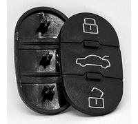 2 x Clés de Voiture Télécommande Clavier 3 boutons pour Audi