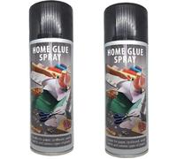 2 X Colle Bombe Spray Maquettes Papier Carton Bois Textile Aérosol 300 ml Loisir