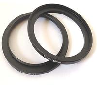 2 x Connect-or 51-58 mm Step Up Rings D-SLR Digital Video Camera Lens 51 mm à 58 mm Filtre Adaptateur Cercle Vis Photo View Fix Connect Taille 51-58 Focus Photographie y Parts Accessoires