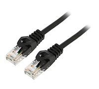 2 x cordon de brassage PCU5-10CC-0025-BK U/UTP 5e Line CCA PVC noir 025 m 26 ...