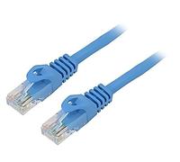 2 x cordon de brassage PCU6-10CC-0050-B U/UTP 6 lignes CCA PVC bleu 05 m 26 A...