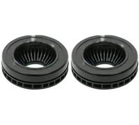 2 x Coussinet d'amortisseur SNR pour FORD FIESTA V, FUSION, SCORPIO I
