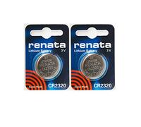 2 x CR2320 Batterie au lithium 3 V Pile Renata fabriquée en Suisse montre | | | Clé Gadget