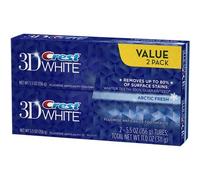 2 x Crest 3DWhite Arctic Fresh** 2x 156 grammes**dentifrice**dents plus blanches**USA
