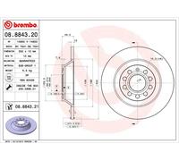 2 X Disque De Frein D'Axe Arrière Pour AUDI AUDI (FAW) A6 A6L