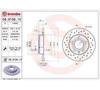 2 X Disque De Frein D'Axe Arrière Pour AUDI SEAT 80 A4 COUPE EXEO
