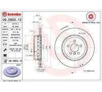 2 X Disque De Frein D'Axe Arrière Pour BMW BMW (BRILLIANCE) TOYOTA 2 3 3 SÉRIE 4