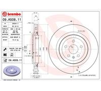 2 X Disque De Frein D'Axe Arrière Pour CADILLAC CHEVROLET CAMARO CTS