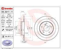 2 X Disque De Frein D'Axe Arrière Pour HONDA CIVIC