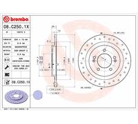 2 X Disque De Frein D'Axe Arrière Pour HYUNDAI KIA CEE'D I30 PRO CEE'D