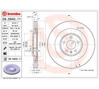 2 X Disque De Frein D'Axe Arrière Pour PORSCHE MACAN