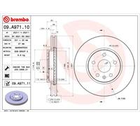 2 X Disque De Frein D'Axe Avant Pour BUICK (SGM) CHEVROLET CHEVROLET (SGM) OPEL