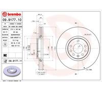 2 X Disque De Frein D'Axe Avant Pour CADILLAC OPEL SAAB VAUXHALL 9-3 9-3X BLS SI