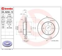 2 X Disque De Frein D'Axe Avant Pour HYUNDAI COUPE LANTRA SONATA