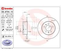 2 X DISQUE DE FREIN D'ESSIE POSTÉRIEUR POUR RENAULT AVANTIME ESPACE