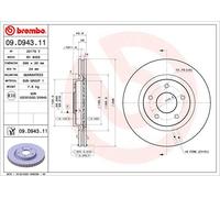 2 X Disque De Frein D'Essieu Avant Pour RENAULT KOLEOS
