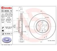 2 X Disque De Frein Essieu Avant Pour AUDI AUDI (FAW) A4 A5 Q5