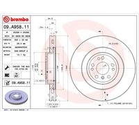 2 X Disque De Frein Essieu Avant Pour BRABUS MERCEDES-BENZ 35MR L CLASSE