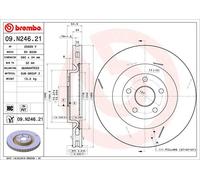 2 X Disque De Frein Essieu Avant Pour JEEP GRAND CHEROKEE