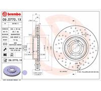 2 X Disque De Frein Essieu Avant Pour MERCEDES-BENZ MERCEDES-BENZ (BBDC) A-CLASS