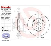 2 X Disque De Frein Essieu Avant Pour OPEL VAUXHALL ASTRA ASTRA J CASCADA ZAFIRA