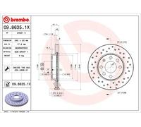 2 X Disque De Frein Essieu Avant Pour OPEL VAUXHALL CORSA CORSAVAN