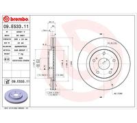 2 X Disque De Frein Essieu Avant Pour SUZUKI SWIFT