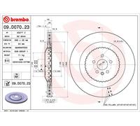 2 X Disque Frein Axial Arrière pour Jaguar Land Rover F-Paix Range Rover Vélaire