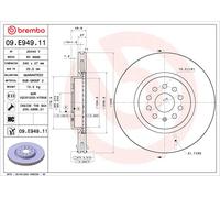 2 X Disque Frein Axial Avant pour Audi Cupra VW Skoda Born Enyaq IV ID.4 ID.5
