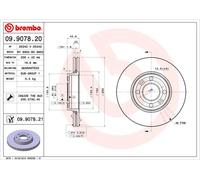 2 X Disque Frein Axial Avant pour Dacia lada Mercedes-Benz Nissan Renault Bonnet