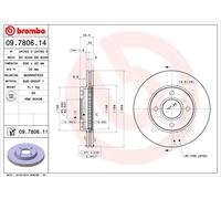 2 X Disque Frein Axial Avant pour Ford Australie Mazda 121 2 Fiesta Filetés