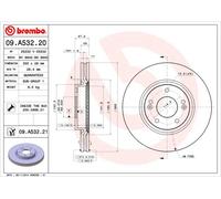2 X Disque Frein Axial Avant pour Hyundai (Beijing) Jac Kia ( Dyk