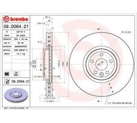 2 X Disque Frein Axial Avant pour Jaguar Land Rover F-Paix J’ Ai la Paix Range