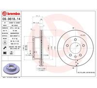 2 X Disque Frein Axial Avant pour Mercedes-Benz Sprinter 2-t Sprinter 3-t