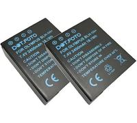 2 x Dot.Foto BLH-1 Premium Grande Capacité 7.4v / 2450mAh Fully Decoded Batterie Rechargeable pour Olympus Om-D E-M1 Mark II, E-M1 Mark III, E-M1X