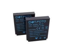 2 x Dot.Foto BP-41 Premium 3.7v / 1150mAh Batterie Rechargeable pour Sigma DP1 Merrill, DP2 Merrill, DP3 Merrill