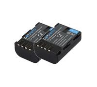 2 x Dot.Foto DMW-BLF19, DMW-BLF19E Premium Grande Capacité 7.2v / 2200mAh Batterie Rechargeable pour Panasonic Lumix DMC-GH3, DMC-GH4 / DC-G9, DC-GH5, DC-GH5S DC-GH5M2