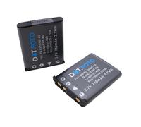 2 x Dot.Foto EN-EL10 Premium 3.7v / 740mAh Batterie Rechargeable pour Nikon Coolpix S60 S80 S200 S202 S203 S205 S210 S220 S225 S230 S500 S510 S520 S570 S600 S700 S3000 S4000 S5100
