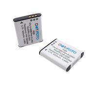 2 x Dot.Foto LB-050 Premium 3.7v / 925mAh Batterie Rechargeable pour Ricoh HZ15